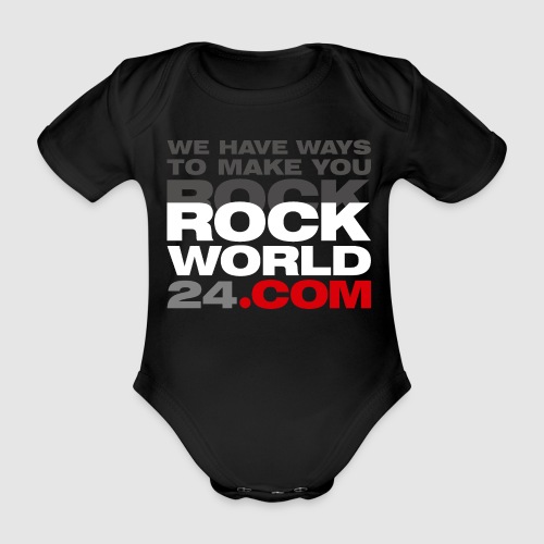 Kolekcja BLACK 2020 - Ekologiczne body niemowlęce z krótkim rękawem