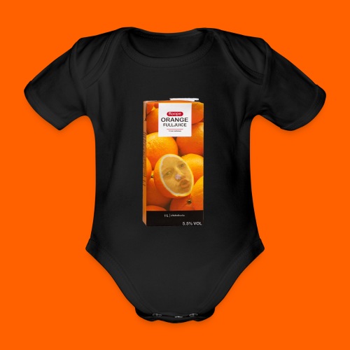 OrangeFullRoope - Vauvan lyhythihainen luomu-body