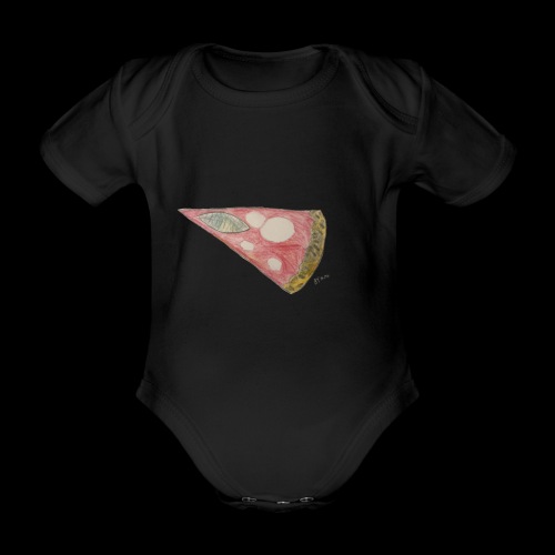 BY TAiTO Pizza Slice - Vauvan lyhythihainen luomu-body