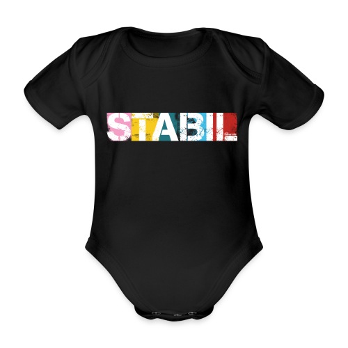 Stabil - Baby Bio-Kurzarm-Body