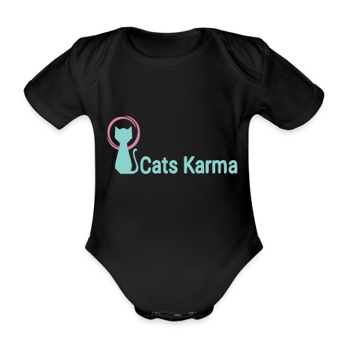 Cats Karma - Baby Bio-Kurzarm-Body