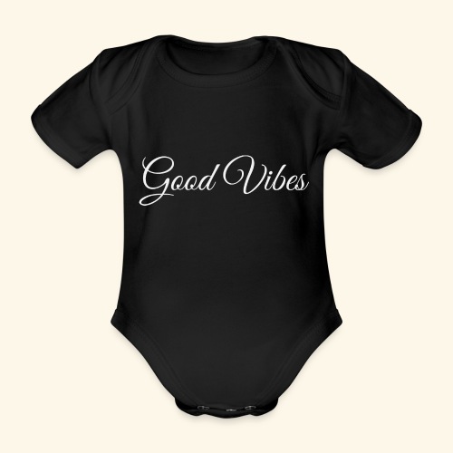 Good Vibes - Baby Bio-Kurzarm-Body