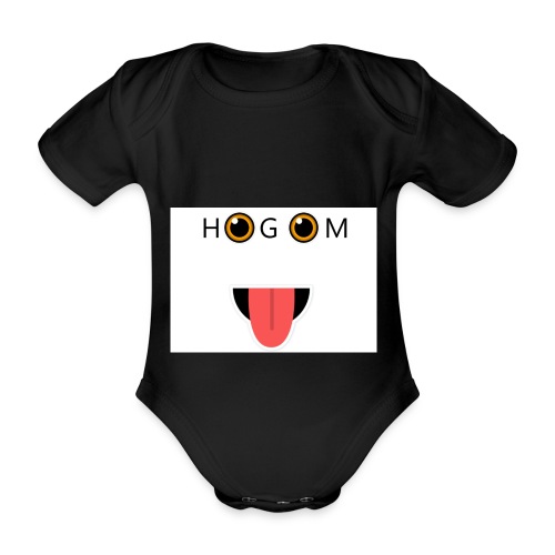 HetGameMisterie Logo - Baby bio-rompertje met korte mouwen