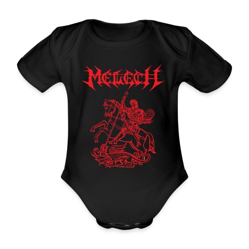 melech dragon slayer - Ekologisk kortärmad babybody