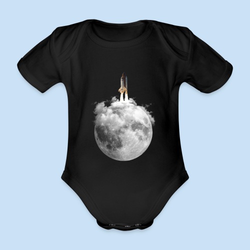 Mondrakete - Baby Bio-Kurzarm-Body