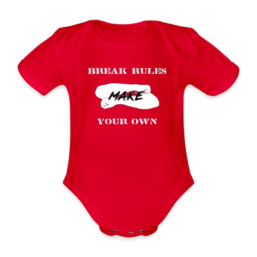 Black voters - Organic Short-sleeved Baby Bodysuit