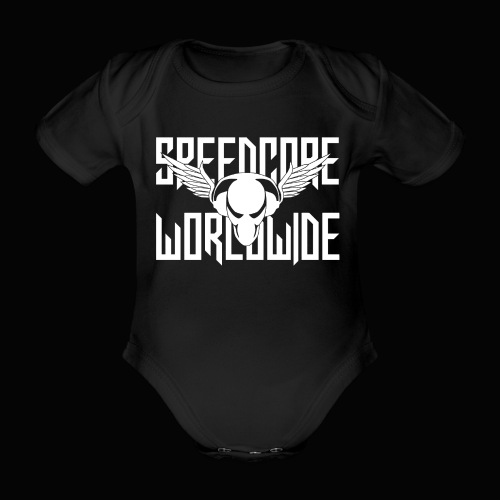 SPEEDCORE WORLDWIDE CLASSIC - WHITE - Baby Bio-Kurzarm-Body