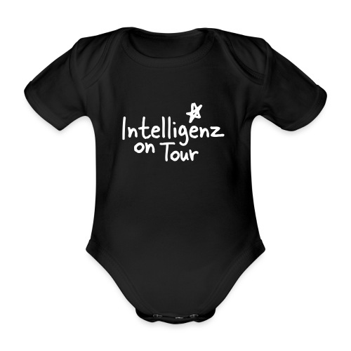 Nerd Shirt Intelligenz on Tour - Baby Bio-Kurzarm-Body