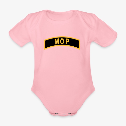 Militärt Överintresserad Person - MÖP-Båge - Ekologisk kortärmad babybody