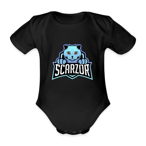Scarzor Merchandise - Baby bio-rompertje met korte mouwen