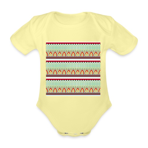 EGIPCIO Patrón II - Body orgánico de manga corta para bebé