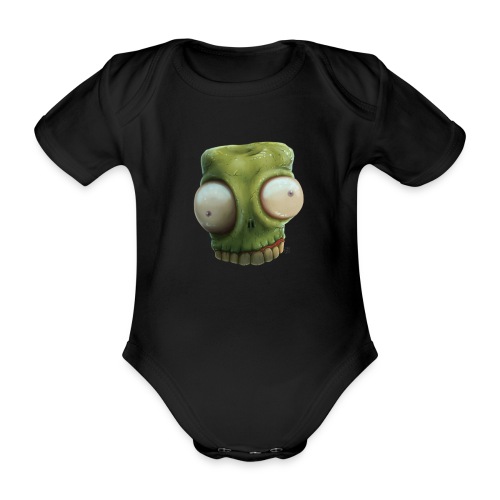 zombie - Kortærmet babybody, økologisk bomuld