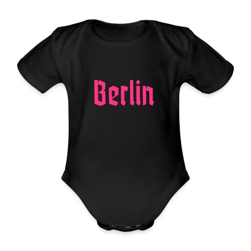 BERLIN Fraktur - Baby Bio-Kurzarm-Body