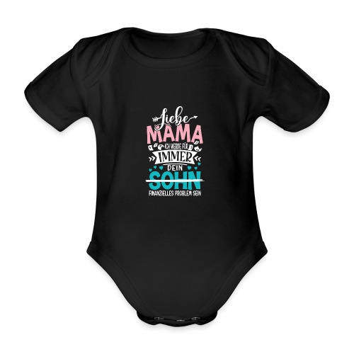 Liebe Mama Sohn - Baby Bio-Kurzarm-Body