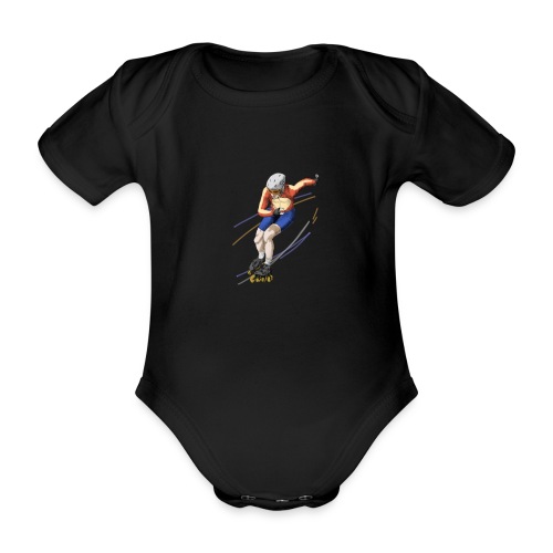 speedskating - Baby Bio-Kurzarm-Body