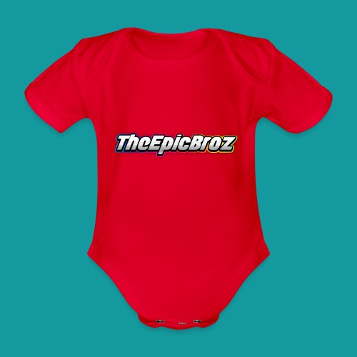 TheEpicBroz - Baby bio-rompertje met korte mouwen
