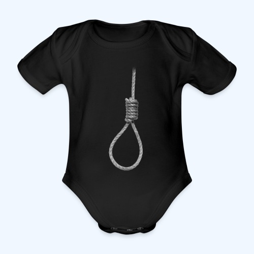 Noose - Organic Short-sleeved Baby Bodysuit