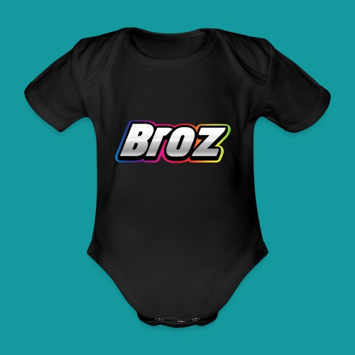 Broz - Baby bio-rompertje met korte mouwen
