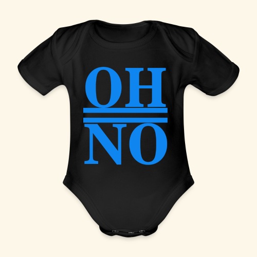 Oh no - Body ecologico per neonato a manica corta