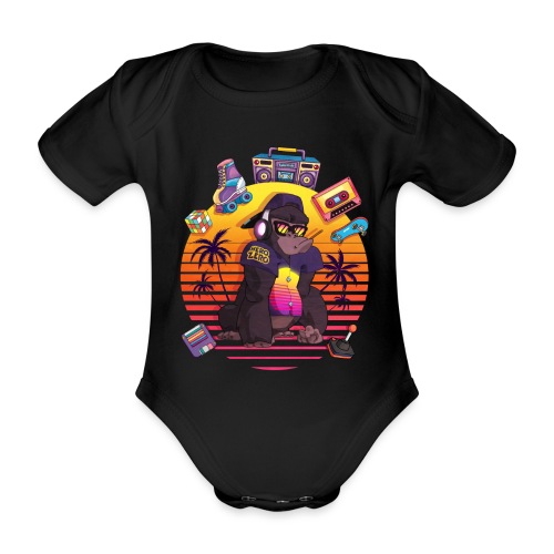 Season of Arcade - Organic Short-sleeved Baby Bodysuit