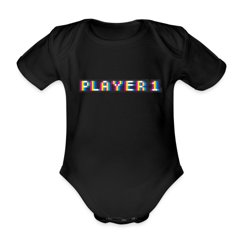 Partnerlook No. 2 (Player 1) - Farbe/colour - Baby Bio-Kurzarm-Body