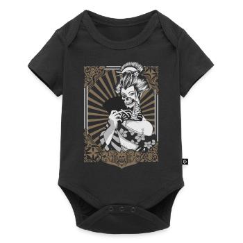 Zombie Geisha - Baby Premium short-sleeve bodysuit - black - Front