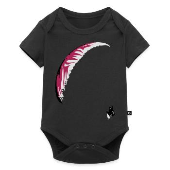 Paraglider - Baby Premium short-sleeve bodysuit - black - Front