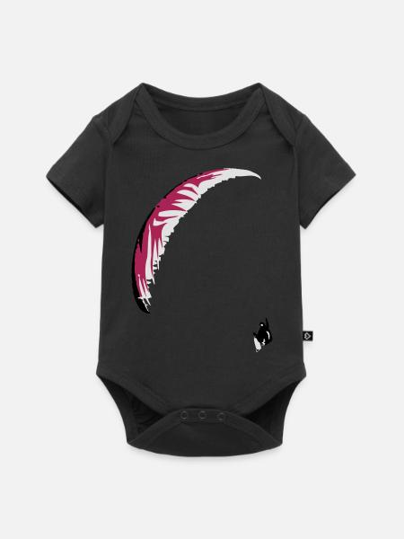 Paraglider - Body à manches courtes Premium Bébé - noir