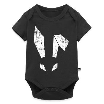 Cool Girls & Guys Easter Bunny Party Design - Baby Premium short-sleeve bodysuit - black - Front