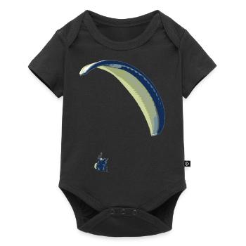 paraglider 12 - Body à manches courtes Premium Bébé - noir - Devant