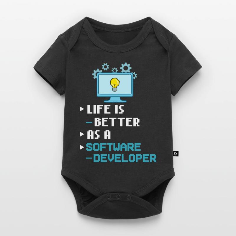 Software Development Software Developer Developer Baby Premium short-sleeve bodysuit