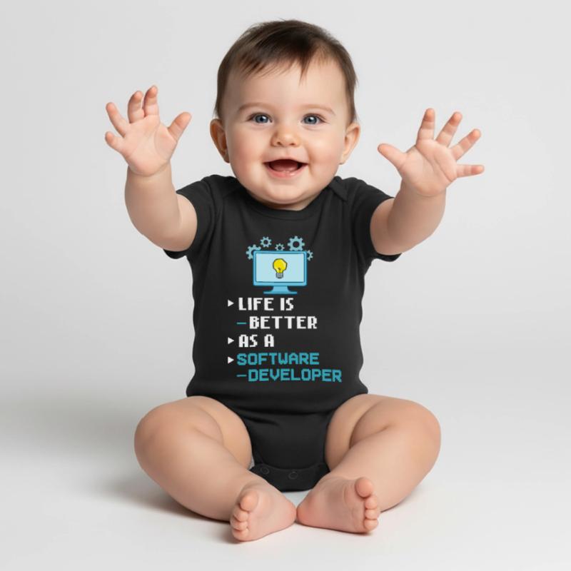Software Development Software Developer Developer Baby Premium short-sleeve bodysuit