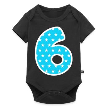 6 - Baby Premium short-sleeve bodysuit - black - Front