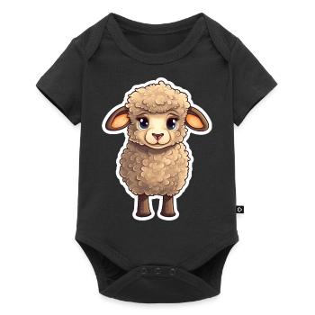 Mouton - Body à manches courtes Premium Bébé - noir - Devant
