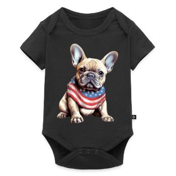 Toto US - Body à manches courtes Premium Bébé - noir - Devant