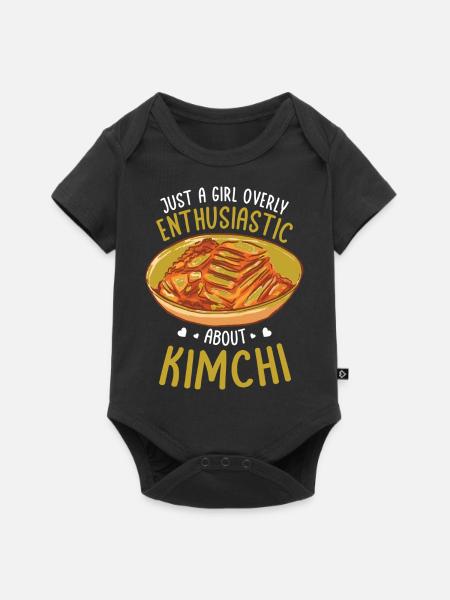 Kimchi - Baby Premium Kurzarmbody - Schwarz