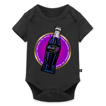 Boisson d’art magique - Body à manches courtes Premium Bébé - noir - Devant