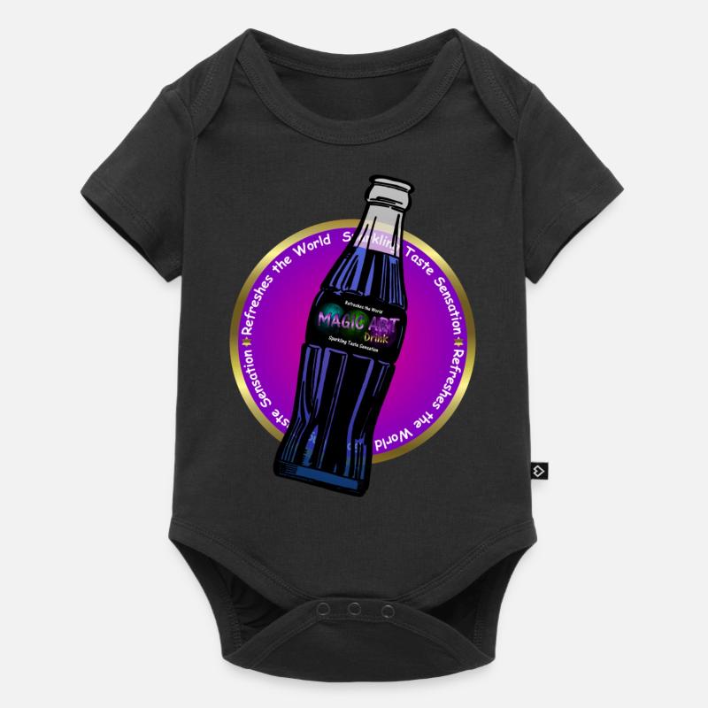 Magic Art Drink - Baby Premium short-sleeve bodysuit - black