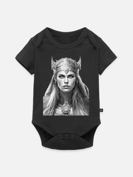 Norse 1 - Baby Premium Kurzarmbody - Schwarz