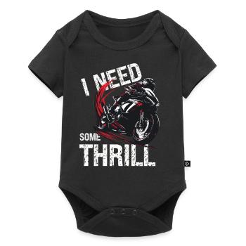 Freedom Trail: Biker Soul, Gift - Baby Premium short-sleeve bodysuit - black - Front