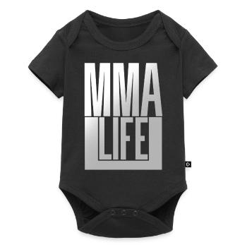 MMA Life - Baby Premium short-sleeve bodysuit - black - Front