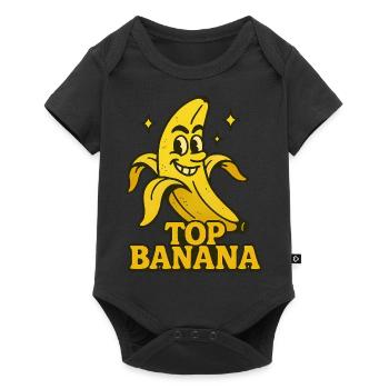 Hohes Tier - Baby Premium Kurzarmbody - Schwarz - Vorne