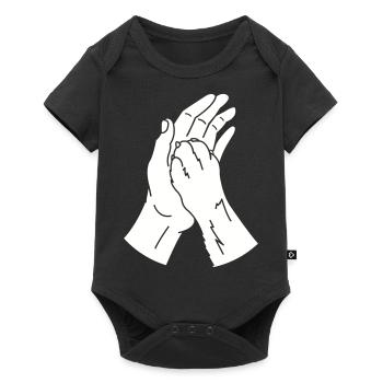 Animal Paw Hand - Baby Premium short-sleeve bodysuit - black - Front