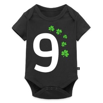 9 - Baby Premium short-sleeve bodysuit - black - Front