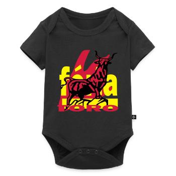 Feria 2 - Baby Premium short-sleeve bodysuit - black - Front