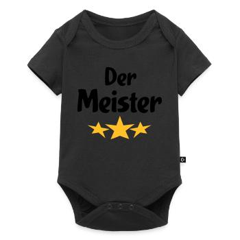 Des cadeaux amusants pour le patron - Body à manches courtes Premium Bébé - noir - Devant
