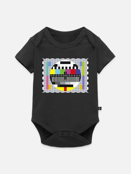 Test-Bild - Baby Premium Kurzarmbody - Schwarz