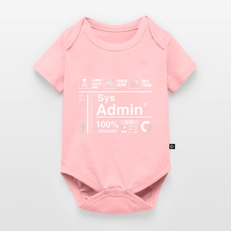 Sys Admin Programming Computer Nerd pc Board cpu Baby Premium short-sleeve bodysuit