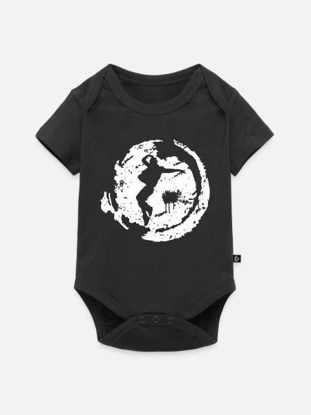 Breakdance - Baby Premium Kurzarmbody - Schwarz
