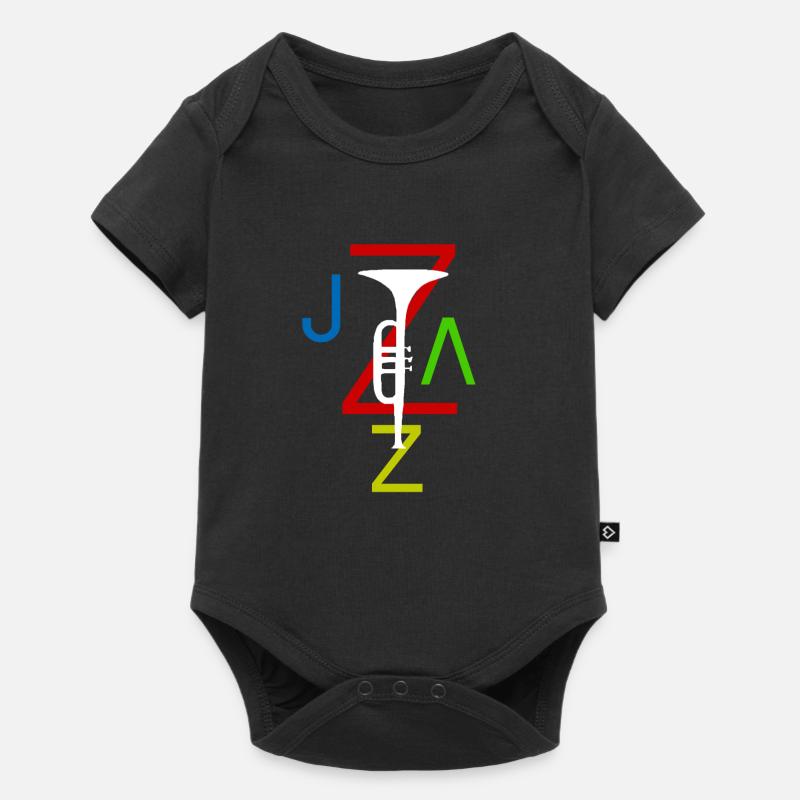 jazz - Body à manches courtes Premium Bébé - noir